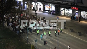 Protest i u Leskovcu