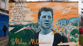 Mural Milanu Mladenoviću