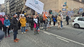 Tišina ispred fakulteta 