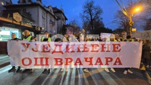 Završena šetnja za prosvetare