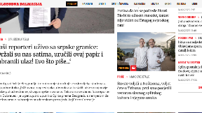 Novinari ne mogu u Srbiju