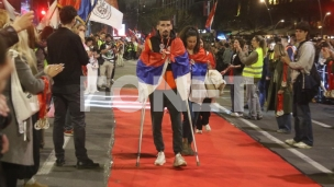 Doček za maturante iz Vršca