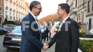 Vučić na večeri sa Ruteom 