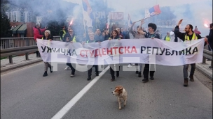 Blokada Zlatiborske magistrale 