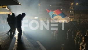 Protesti u Srbiji, skup u Nišu
