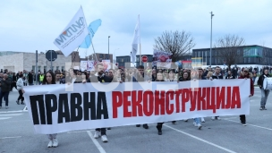 Protest pred Palatom pravde