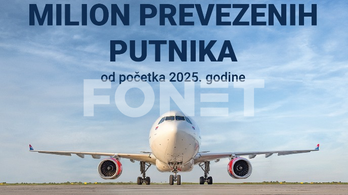 Milioniti putnik Er Srbije