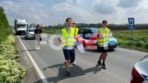 Maratonci ušli u Hrvatsku