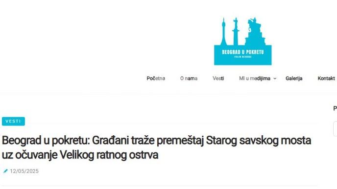 Većina za premeštaj mosta