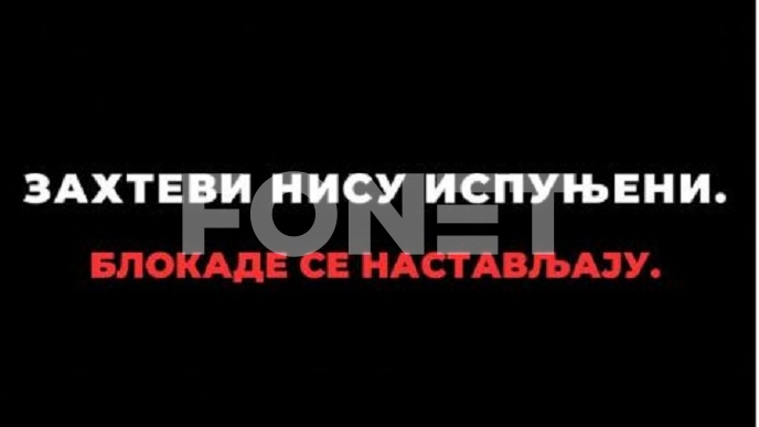Protiv povratka na nastavu