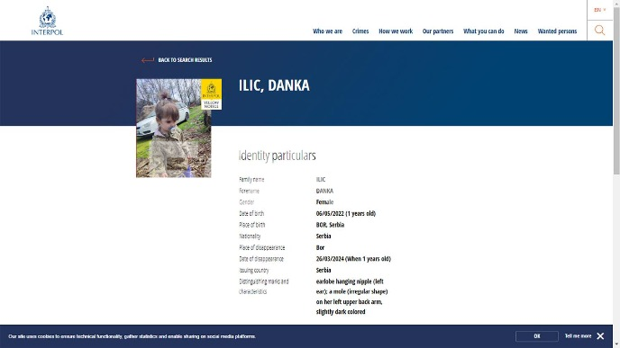Saslušana majka Danice Ilić