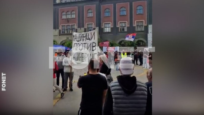 Počeo protest u Subotici