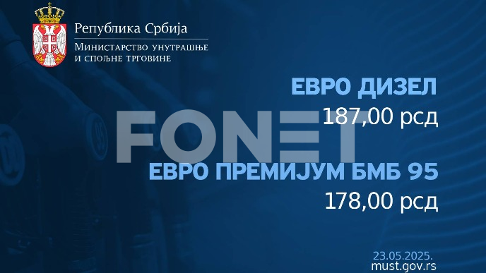 Benzin skuplji dva dinara