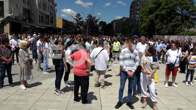 Protesti širom Srbije