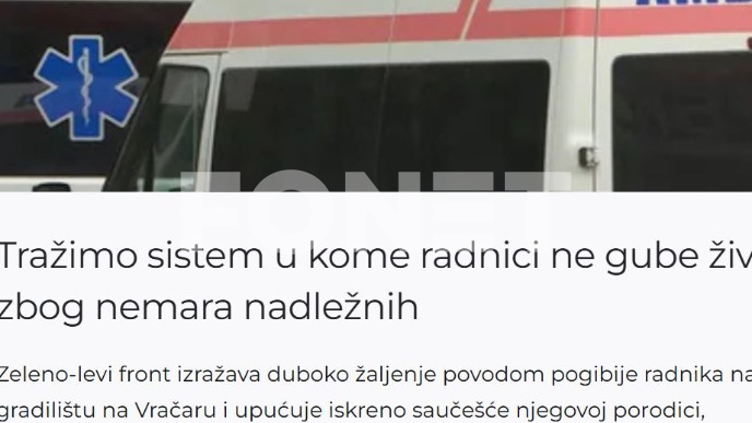 Odgovornost za smrt radnika