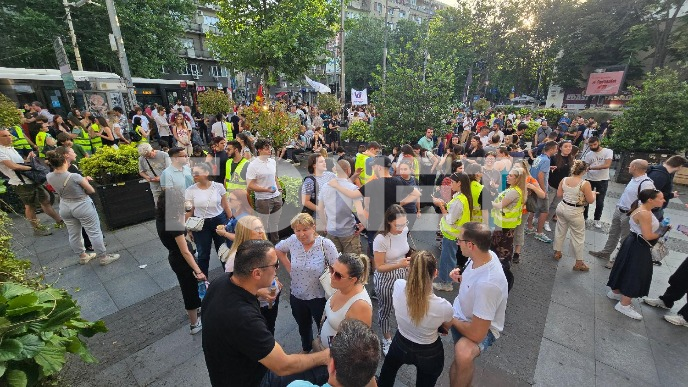 Protest zbog napada