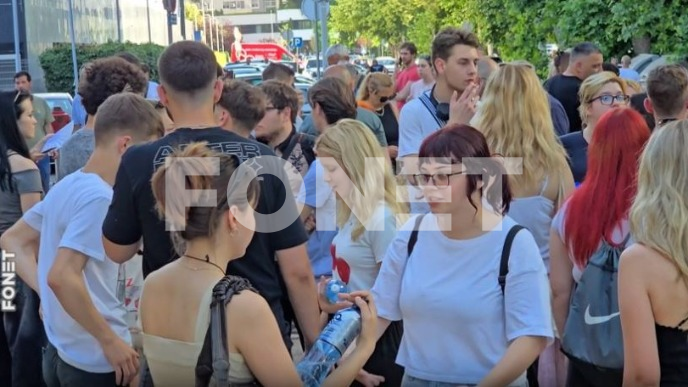 Podrška uhapšenim studentima