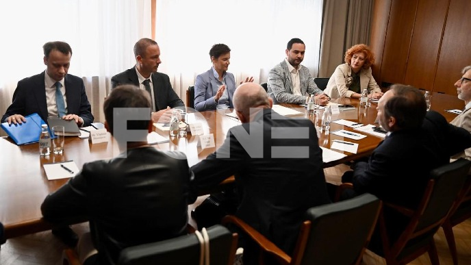 Brnabić sa ambasadorima Kvinte