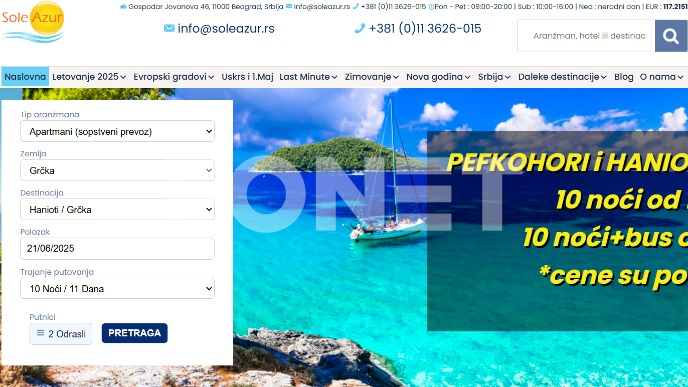 Sole Azur negira propuste