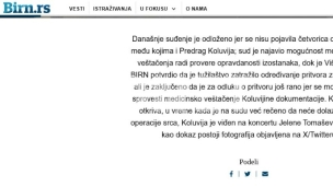 Novo odlaganje "Jovanjice"