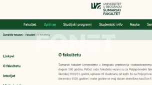 Nadoknada nastave na Šumarskom 