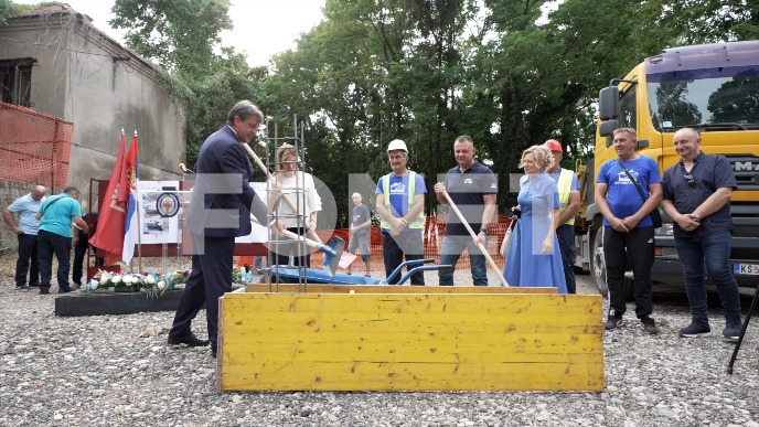 Kamen temeljac za Dom boraca