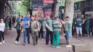 Presvlačenje u garderobu veterana