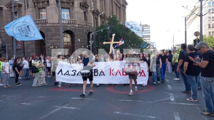 Lazareva kletva na čelu kolone