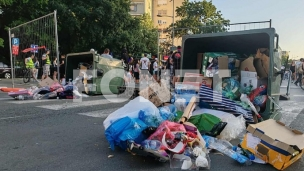 Napeto ispred prostorija SNS