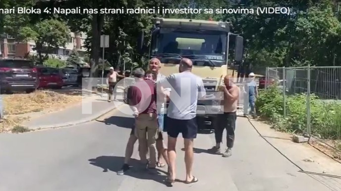 Napadnuti stanari Bloka 4