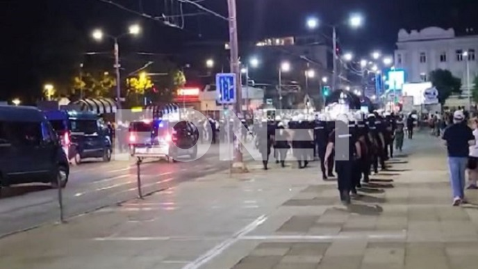 Povređen policajac u Bulevaru