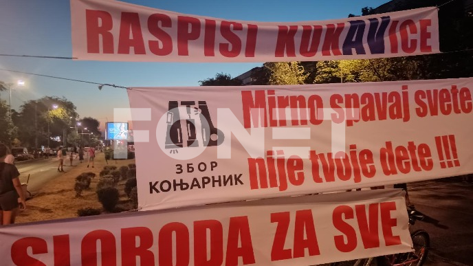 Mirna blokada u Ustaničkoj