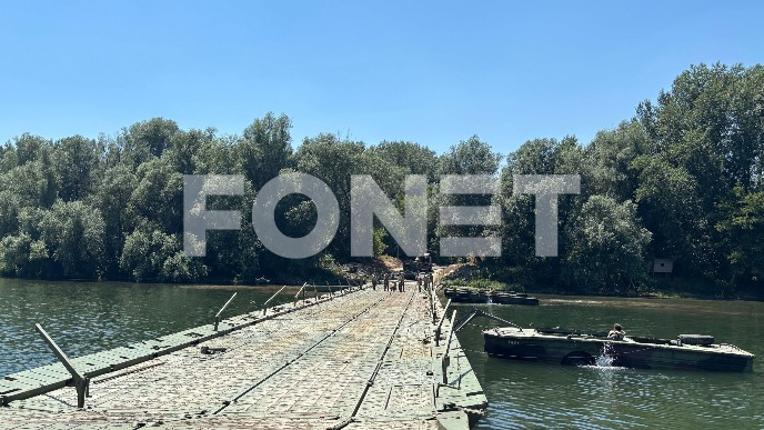 Pontonski most na Moravi