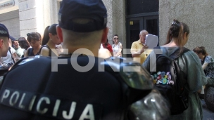 Osuda represije, uz studente 