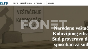 Veštačenje Koluvijinog stanja