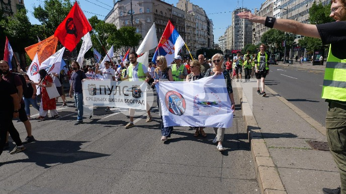 Počela protestva šetna 