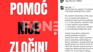 Studenti: Pomoć nije zločin