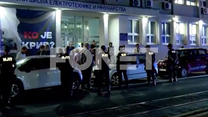 Blokada ispred VIŠER