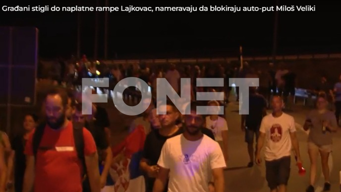 Razbijena blokada autoputa