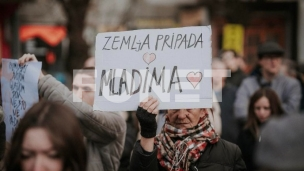 Protest u Vladičinom Hanu