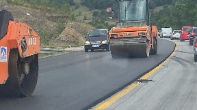 Radovi na magistralnom putu