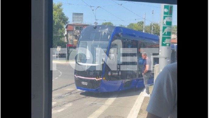 U tramvaju nije bilo putnika