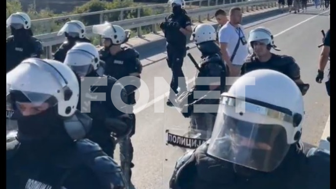 Kordon ispred Bačkog Petrovca