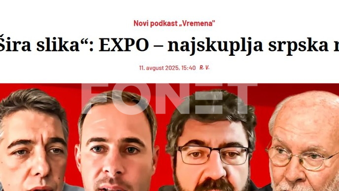 Novi podkast nedeljnika Vreme
