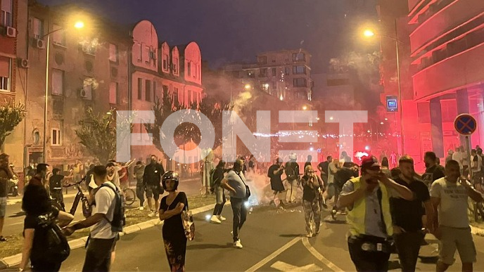 Povređen policajac