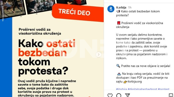 Vodič za rizična okupljanja 