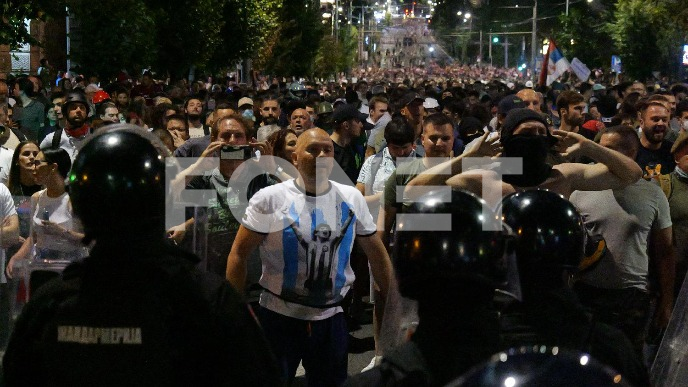 U Beogradu 3.100 demonstranata