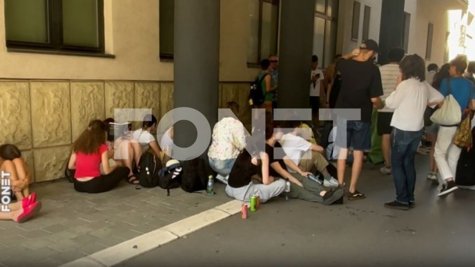 Studenti i dalje u Katanićevoj
