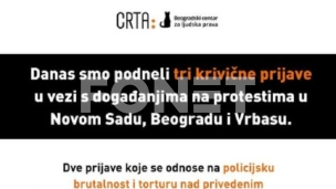 Prijave protiv policajaca