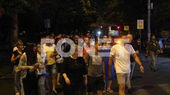 Kraj protesta u Zemunu